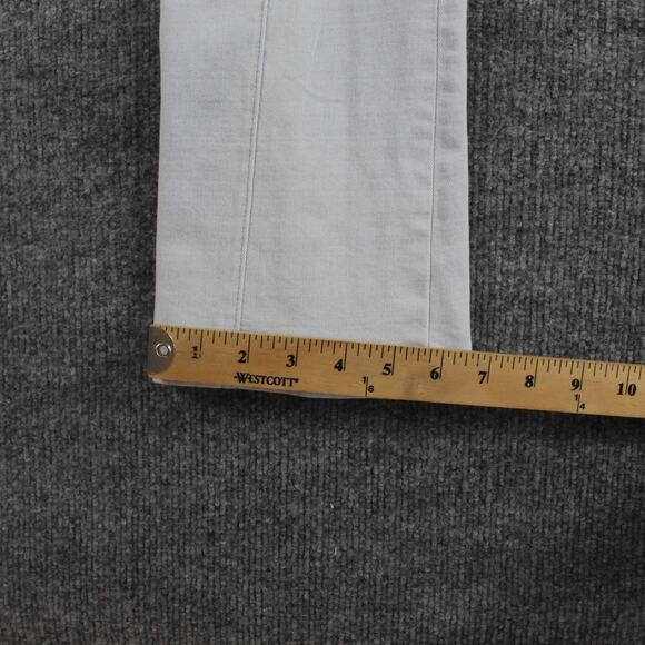 Veronica Beard Jean 26 Carson Ankle Flare High Rise Light Wash Denim Boho Casual - Picture 15 of 16